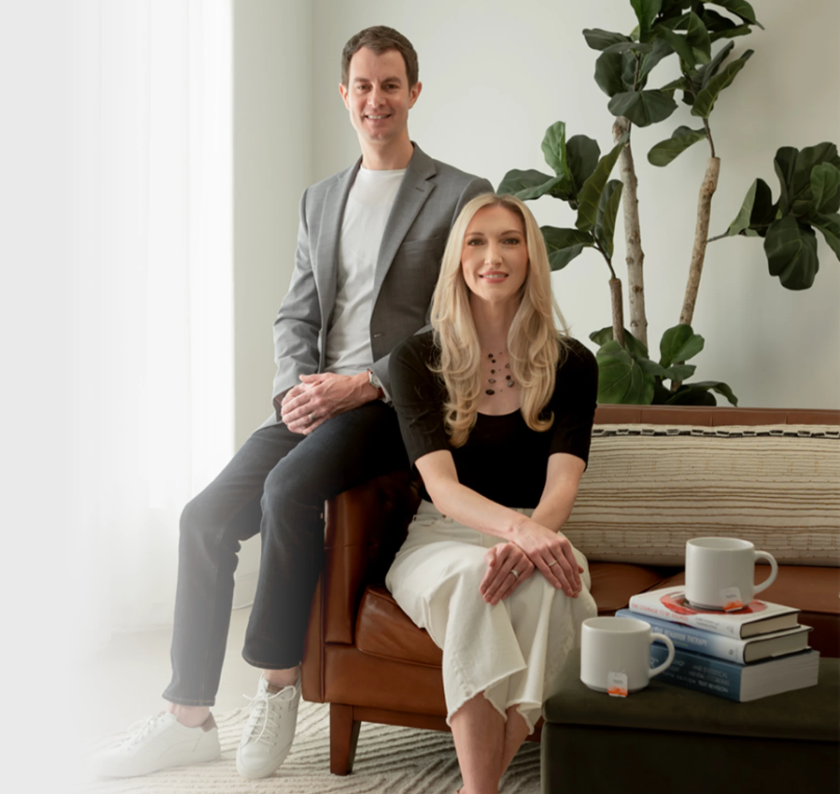 ben smith and lindsey phillips, licensed practicing counselors at evolve counseling services in fort collins